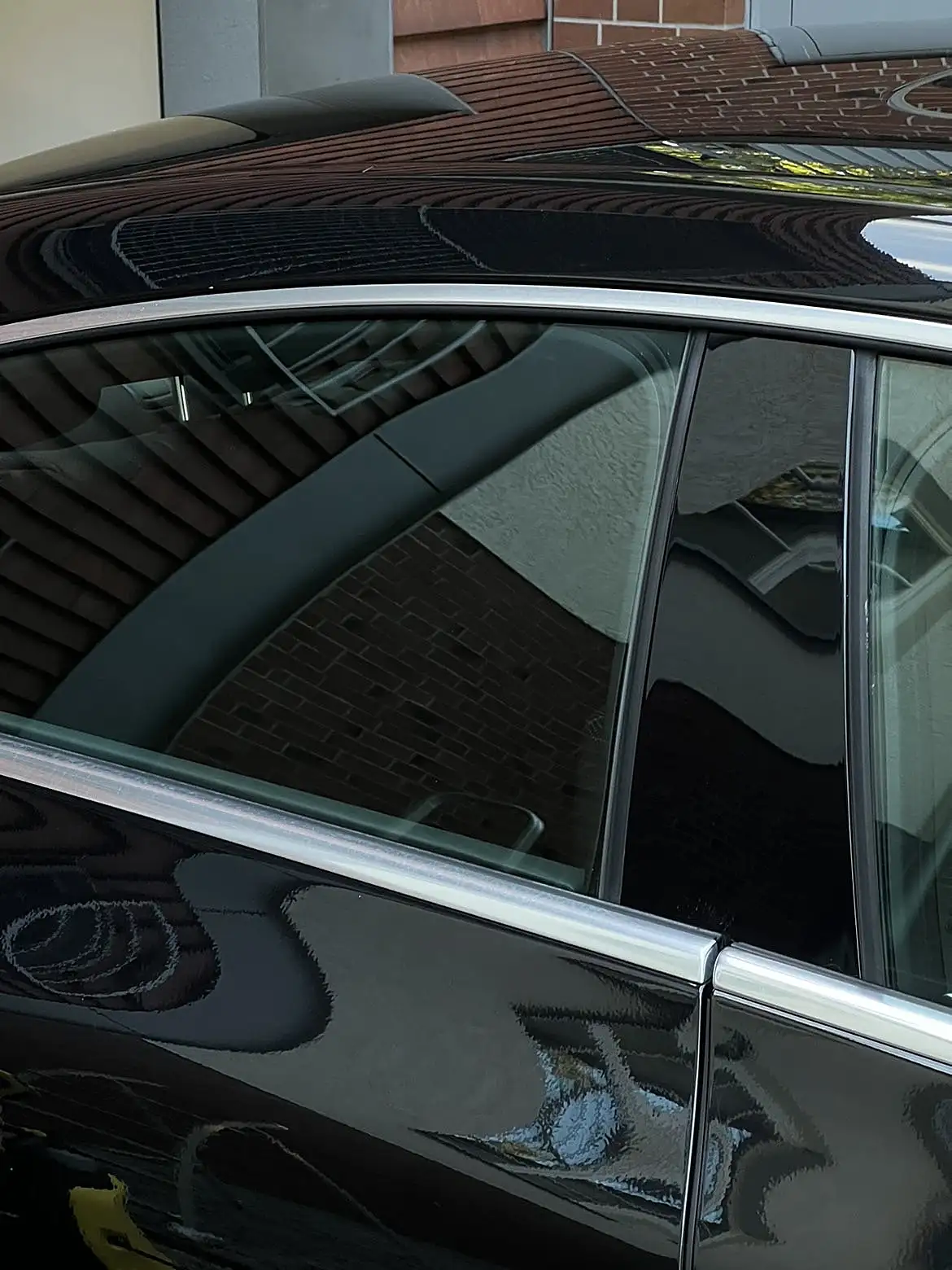 Mercedes CLS — bok auta po detailingu R&O Mobile Detailing