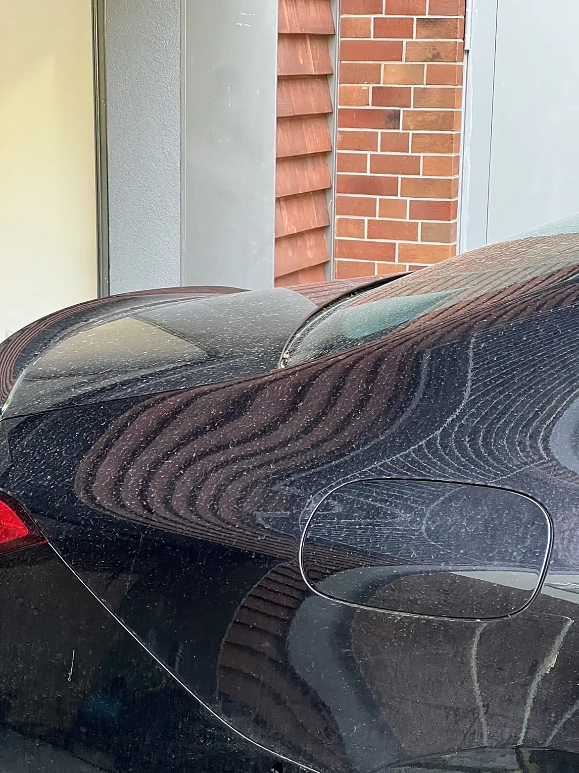 Mercedes CLS — tył auta przed detailingiem